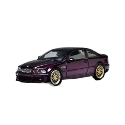 DFHKLU 1/64 Für E46 M3 Druckguss-Modellauto(D,No Box) von DFHKLU