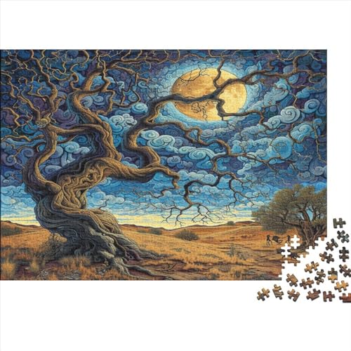 Baum des Lebens Puzzle 1000 Teile Puzzles Für Erwachsene Klassische Puzzles 1000 Teile Erwachsene Puzzlespiel Erwachsene 1000 Teile Erwachsenen Puzzlespiel Puzzel 1000pcs (75x50cm) von DFURNIOPE