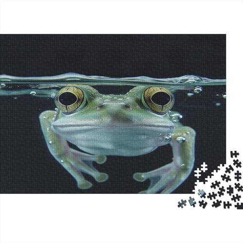 Frosch Puzzle 1000 Teile Für Erwachsene Und Kinder Ab 14 Jahren Für Stressabbauer Puzzel 1000pcs (75x50cm) von DFURNIOPE