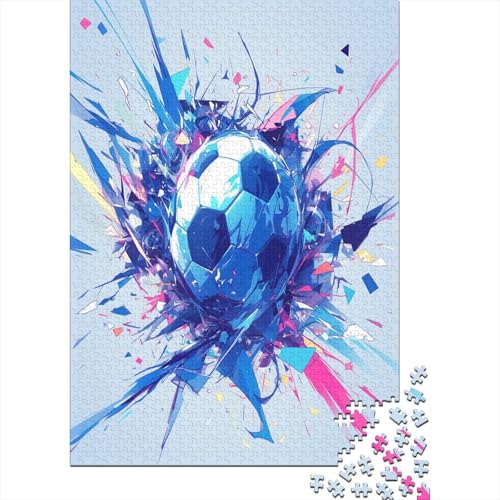 Fußball Puzzlespiel 1000 Teile Puzzle Für Erwachsene Und Kinder Ab 14 Jahren, Puzzle Erwachsenen Puzzlespi Puzzel 1000pcs (75x50cm) von DFURNIOPE