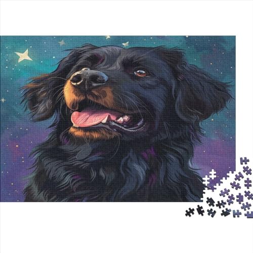 Rottweiler Puzzlespiel 1000 Teile, Puzzle Erwachsene 1000 Teile, Impossible Puzzle GesKükenlichkeitsspiel Für Die Ganze Familie, Puzzle Erwachsene 1000 Teile Puzzel 1000pcs (75x50cm) von DFURNIOPE