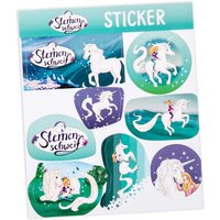 Einhorn Sternenschweif Stickerbogen mit 8 Stickern von DH Konzept GmbH