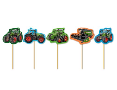 10 Muffin-Picker * FENDT TRAKTOR * als Deko für Kinderparty und Kindergeburtstag | Trecker Bauernhof Farm Landwirtschaft Muffindekoration Cake-Topper Kinder Geburtstag Party 10 Muffin-Picker * FENDT TRAKTOR * als Deko für Kinderparty und Kindergeburtstag | Trecker Bauernhof Farm Landwirtschaft Muffindekoration Cake-Topper Kinder Geburtstag Party von DH-Konzept