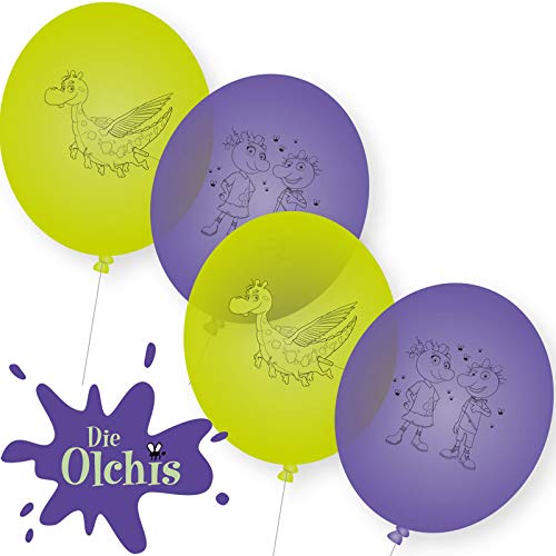 Olchis-Ballons 8 Stück // Olchis Partydekoration von DH-Konzept