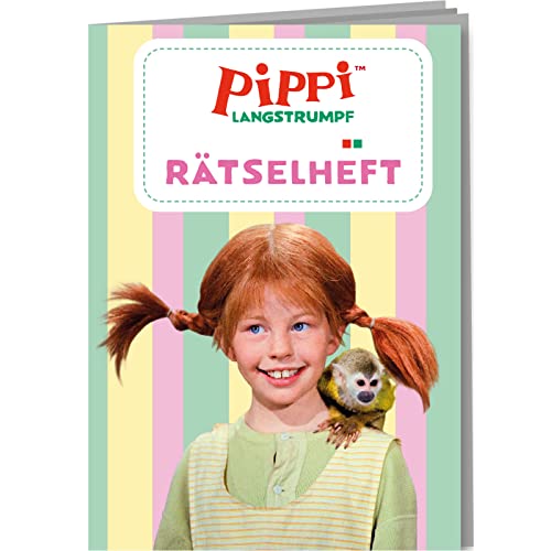 Pippi Langstrumpf Rätselheft // Mitgebsel Pippi Langstrumpf Party von DH-Konzept