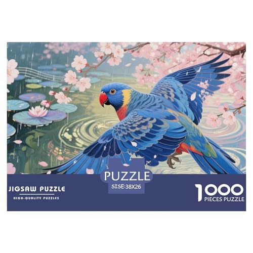 Budgerigar Puzzle 1000 Teile Schwer Puzzle Spielzeug Pädagogisches Spiel Impossible Herausforderung Spielzeug Für Erwachsene Und Kinder in Bewährter 38x26cm/1000pcs Budgerigar Puzzle 1000 Teile Schwer Puzzle Spielzeug Pädagogisches Spiel Impossible Herausforderung Spielzeug Für Erwachsene Und Kinder in Bewährter 38x26cm/1000pcs von DHBANEIOK