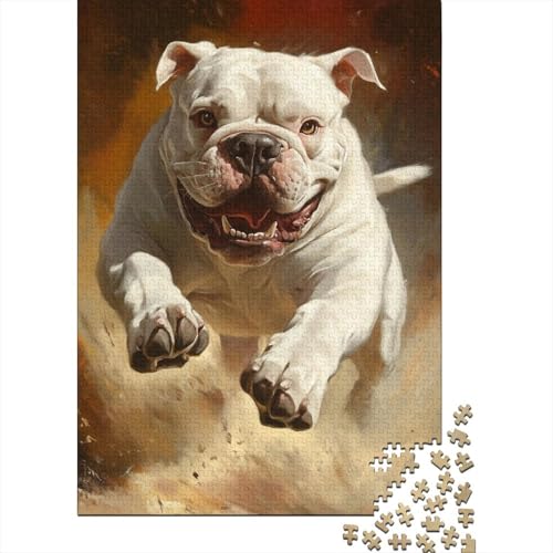 Bulldog Puzzle 1000 Teile,Puzzle Für Erwachsene, Impossible Puzzle, Geschicklichkeitsspiel Für Die Ganze Familie,Puzzle Farbenfrohes,Puzzle-Geschenk,RaumdekoRatteion Puzzel 1000pcs (75x50cm) von DHBANEIOK