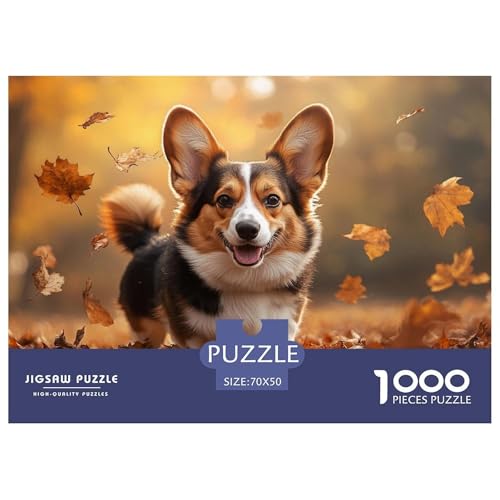 Corgi Puzzle 1000 Teile Schwer Puzzle Spielzeug Lernspiel Impossible Herausforderung Spielzeug Für Erwachsene Und Kinder in Bewährter 70x50cm/1000pcs Corgi Puzzle 1000 Teile Schwer Puzzle Spielzeug Lernspiel Impossible Herausforderung Spielzeug Für Erwachsene Und Kinder in Bewährter 70x50cm/1000pcs von DHBANEIOK