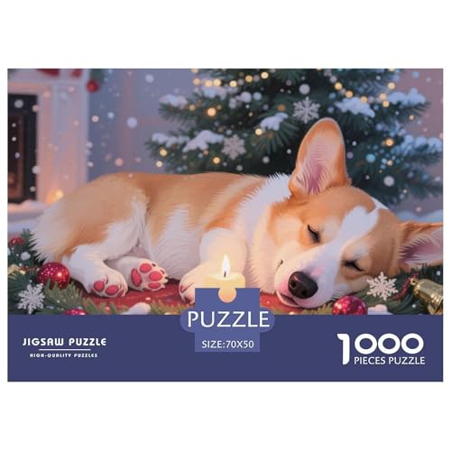 Corgi Puzzle 1000 Teile Schwer Puzzle Spielzeug Lernspiel Impossible Herausforderungsspielzeug Für Erwachsene Und Kinder Ab 12 Jahren 70x50cm/1000pcs Corgi Puzzle 1000 Teile Schwer Puzzle Spielzeug Lernspiel Impossible Herausforderungsspielzeug Für Erwachsene Und Kinder Ab 12 Jahren 70x50cm/1000pcs von DHBANEIOK