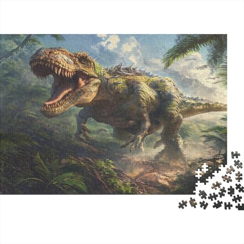 Dinosaurier Puzzle 1000 Teile Für Erwachsene Und Kinder Ab 14 Jahrenfür Stressabbauer Puzzlespiel Erwachsenen Puzzlespiel Puzzel 1000pcs (75x50cm) von DHBANEIOK