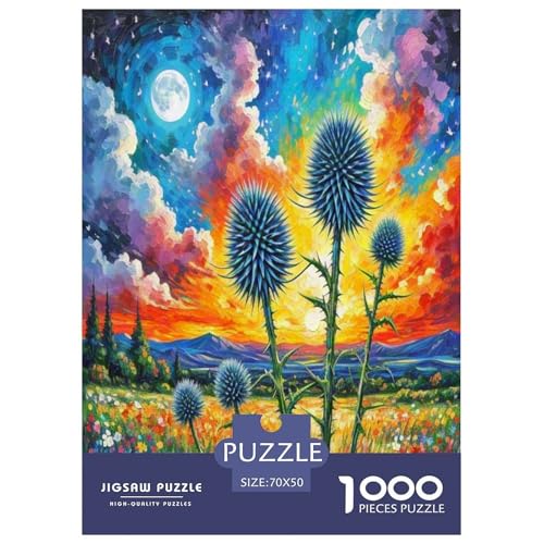 Echinops Sphaerocephalus Puzzle 1000 Teile Schwer Puzzle Spielzeug Pädagogisches Spiel Impossible Herausforderung Spielzeug Für Erwachsene Und Kinder Ab 14 Jahren 70x50cm/1000pcs Echinops Sphaerocephalus Puzzle 1000 Teile Schwer Puzzle Spielzeug Pädagogisches Spiel Impossible Herausforderung Spielzeug Für Erwachsene Und Kinder Ab 14 Jahren 70x50cm/1000pcs von DHBANEIOK