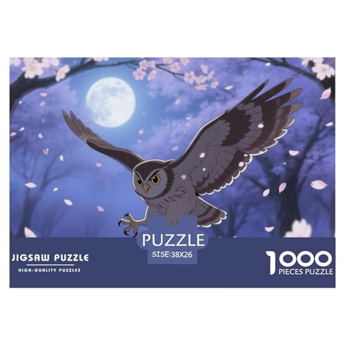Eule Puzzles 1000 Teile Schwer Puzzle Spielzeug Pädagogisches Spiel Impossible Herausforderungsspielzeug Für Erwachsene Und Kinder in Bewährter 38x26cm/1000pcs Eule Puzzles 1000 Teile Schwer Puzzle Spielzeug Pädagogisches Spiel Impossible Herausforderungsspielzeug Für Erwachsene Und Kinder in Bewährter 38x26cm/1000pcs von DHBANEIOK
