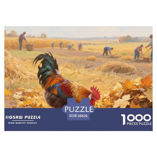 Hühnchen Puzzle 1000 Teile Schwer Puzzle Spielzeug Pädagogisches Spiel Impossible Herausforderung Spielzeug Für Erwachsene Und Kinder Ab 12 Jahren 38x26cm/1000pcs Hühnchen Puzzle 1000 Teile Schwer Puzzle Spielzeug Pädagogisches Spiel Impossible Herausforderung Spielzeug Für Erwachsene Und Kinder Ab 12 Jahren 38x26cm/1000pcs von DHBANEIOK