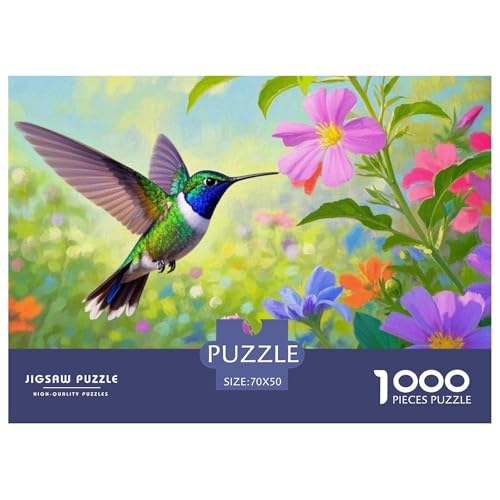 Kolibri Puzzle 1000 Teile Schwer Puzzle Spielzeug Lernspiel Impossible Herausforderung Spielzeug Für Erwachsene Und Kinder Ab 14 Jahren 70x50cm/1000pcs Kolibri Puzzle 1000 Teile Schwer Puzzle Spielzeug Lernspiel Impossible Herausforderung Spielzeug Für Erwachsene Und Kinder Ab 14 Jahren 70x50cm/1000pcs von DHBANEIOK