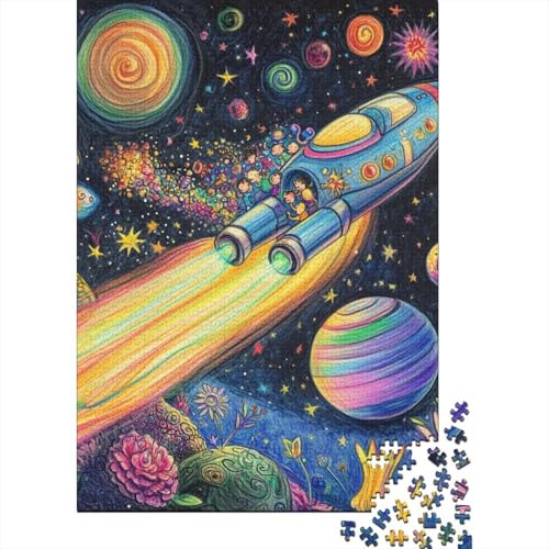 Kosmische Galaxie Puzzle 1000 Teile,Puzzle Für Erwachsene, Impossible Puzzle, Geschicklichkeitsspiel Für Die Ganze Familie,Puzzle Legespiel- Erwachsenenpuzzle Puzzel 1000pcs (75x50cm) von DHBANEIOK