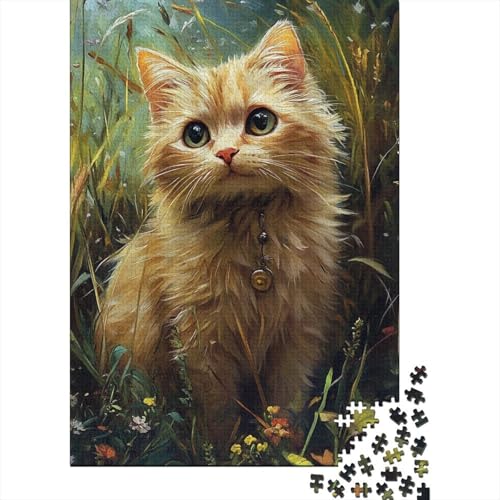 Perserkatze Puzzle 1000 Teile,Puzzle Für Erwachsene, Impossible Puzzle, Geschicklichkeitsspiel Für Die Ganze Familie,Puzzle Farbenfrohes,Puzzle-Geschenk,RaumdekoRatteion Puzzel 1000pcs (75x50cm) von DHBANEIOK