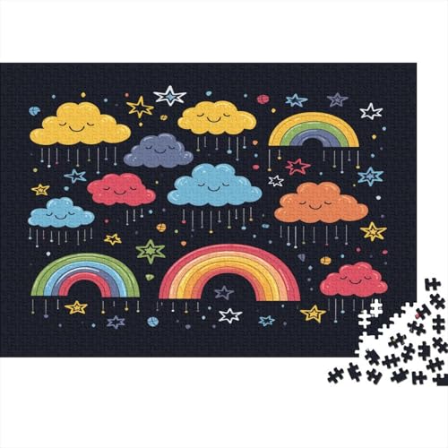 Regenbogen Puzzle 1000 Teile Puzzle Für Erwachsene Und Kinder Ab 14 Jahren,Puzzlespiel Erwachsenen Puzzlespiel Puzzel 1000pcs (75x50cm) von DHBANEIOK