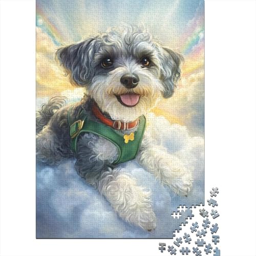 Shih Tzu. 1000 Stück Puzzles Für Erwachsene Stress Abbauen Familien-Puzzlespiel Mit Poster in 1000- Puzzle Lernspiel Spielzeug Geschenk Puzzel 1000pcs (75x50cm) von DHBANEIOK