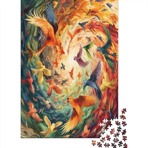 Vogel Puzzle 1000 Teile Puzzle Für Erwachsene Und Kinder Ab 14 Jahren Puzzel 1000pcs (75x50cm) von DHBANEIOK