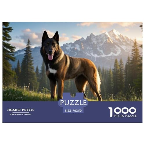 belgischer Malinois Puzzles 1000 Teile Schwer Puzzle Spielzeug Lernspiel Impossible Herausforderung Spielzeug Für Erwachsene Kinder 70x50cm/1000pcs belgischer Malinois Puzzles 1000 Teile Schwer Puzzle Spielzeug Lernspiel Impossible Herausforderung Spielzeug Für Erwachsene Kinder 70x50cm/1000pcs von DHBANEIOK