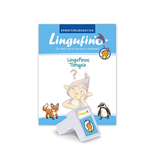 DIALOG TOYS Lingufino Erweiterungs-Set Lingufinos Tierquiz von DIALOG TOYS