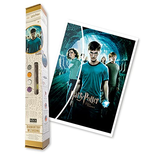 DIAMANTINY Harry Potter – Wizarding Art Big – Kit für Mosaik, Aktivitäten Crystal Art, Diamond Painting, 1 Leinwand 50 x 70 cm sortiert zufällig von DIAMANTINY