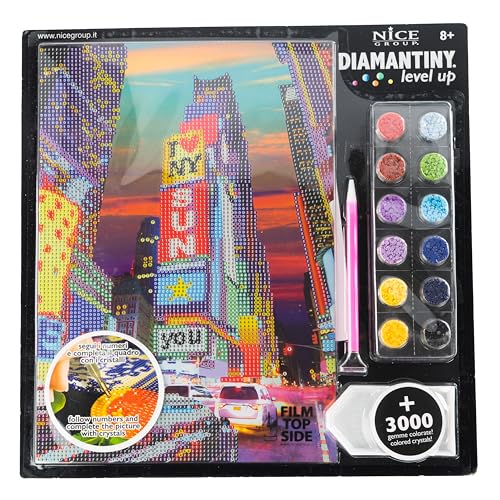 DIAMANTINY Level Up – Landscape – Nice Group Creative Art Diamond Painting Kit – Malerei New York von DIAMANTINY