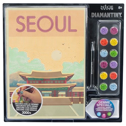 DIAMANTINY Level Up Postcard Seoul, 96417 von DIAMANTINY