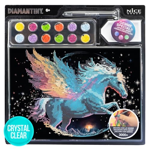 DIAMANTINY - Pegasus Fantasy-Malen nach Zahlen, mehrfarbig, A4, 96412 von DIAMANTINY