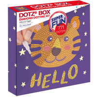 DIAMOND DOTZ® 2592833 Diamond Painting Hallo Tiger von DIAMOND DOTZ®