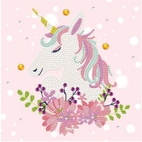 DIAMOND DOTZ® 2592836 Diamond Painting Verträumtes Einhorn von DIAMOND DOTZ®