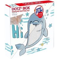 DIAMOND DOTZ® DBX.039 DOTZ® BOX Original Diamond Painting Dolphin Hi! 22 x 22 cm von DIAMOND DOTZ®