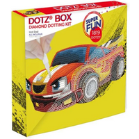 DIAMOND DOTZ® DBX.076 DOTZ® BOX Original Diamond Painting Hot Rod 22 x 22 cm von DIAMOND DOTZ®