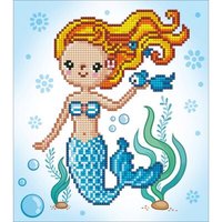 DIAMOND DOTZ® DD3.022 Original Diamond Painting Set Sweet Swimmer 23 x 25 cm von DIAMOND DOTZ®