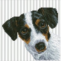 DIAMOND DOTZ® DD3.023 Original Diamond Painting Hund 20 x 20 cm von DIAMOND DOTZ®