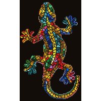 DIAMOND DOTZ® DD6.002 Original Diamond Painting Gekko Paua“ 27 x 41 cm von DIAMOND DOTZ®