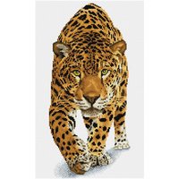 DIAMOND DOTZ® DQ9.007 Squares Original Diamond Painting "On the prowl“ 32 x 52 cm von DIAMOND DOTZ®