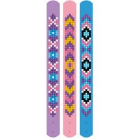 DIAMOND DOTZ® DTZ11.011 DOTZIES® Original Diamond Painting Armbänder Set „Mauves“ 3 Stück 21 x 2 cm von DIAMOND DOTZ®