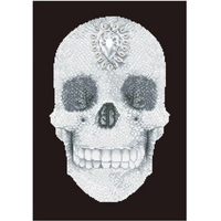 DIAMOND DOTZ® Original Diamond Painting Set Crystal Skull 42 x 60 cm ab 8 Jahren von DIAMOND DOTZ®