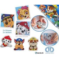 DOTZIES® DTZ10.008 Original Diamond Painting Set Paw Patrol mit 6 Motiven von DIAMOND DOTZ®