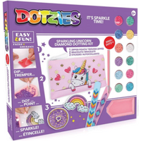 DOTZIES BY DIAMOND DOTZ 2593233 Diamond Painting Set Einhornbaby, 182 Teile von DIAMOND DOTZ®