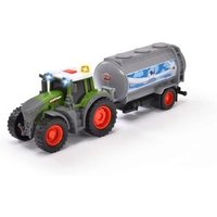 DICKIE TOYS 203734000 Fendt Traktor mit Milchanhänger von DICKIE TOYS LANDWIRTSCHAFT