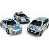 DICKIE TOYS 203712014 Police Unit, 3-fach sortiert von DICKIE TOYS