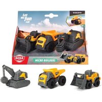 DICKIE TOYS 203722009 Volvo Micro Builders, 2-fach sortiert von DICKIE TOYS