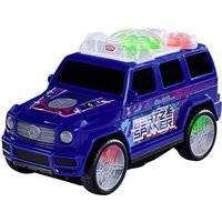 DICKIE TOYS 203765009 Spielzeugauto STREETS N BEATZ Mercedes-Benz G-Class Beat Spinner DM-Sound & Farbwechsel 23 cm von DICKIE TOYS