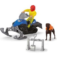 DICKIE TOYS 203832007 Playlife - Snow Mobile Set von DICKIE TOYS