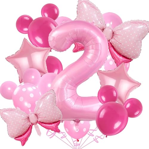 20 PCS Geburtstagsdeko 2 Jahr, 2 Jahr Geburtstag Mädchen, Luftballon 2. Geburtstags, Deko 2. Geburtstags Mädchen, Geeignet für Mädchengeburtstagspartys, Rosa Themenpartys, Babypartys 20 PCS Geburtstagsdeko 2 Jahr, 2 Jahr Geburtstag Mädchen, Luftballon 2. Geburtstags, Deko 2. Geburtstags Mädchen, Geeignet für Mädchengeburtstagspartys, Rosa Themenpartys, Babypartys von DIELIANHUA