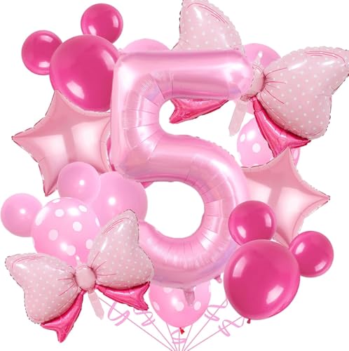 20 PCS Geburtstagsdeko 5 Jahr, 5 Jahr Geburtstag Mädchen, Luftballon 5. Geburtstags, Deko 5. Geburtstags Mädchen, Geeignet für Mädchengeburtstagspartys, Rosa Themenpartys, Babypartys 20 PCS Geburtstagsdeko 5 Jahr, 5 Jahr Geburtstag Mädchen, Luftballon 5. Geburtstags, Deko 5. Geburtstags Mädchen, Geeignet für Mädchengeburtstagspartys, Rosa Themenpartys, Babypartys von DIELIANHUA