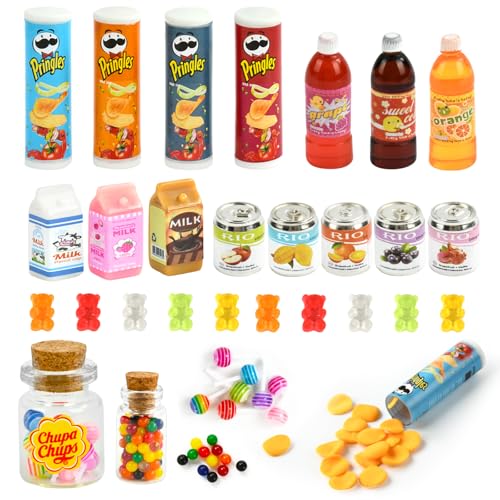 31 Stück Wichtel Zubehör, 1:12 Miniatur Lebensmittel Puppenhaus, Miniatur Lebensmittel, Miniatur Essen und Trinken, Wichtel Zubehör Weihnachten,Miniatur Puppenhaus Zubehör 31 Stück Wichtel Zubehör, 1:12 Miniatur Lebensmittel Puppenhaus, Miniatur Lebensmittel, Miniatur Essen und Trinken, Wichtel Zubehör Weihnachten,Miniatur Puppenhaus Zubehör von DIELIANHUA