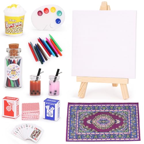 8 PCS Puppenhaus Zubehör, Wichtel Zubehör, 1/12 Puppenhaus Dekoration, Miniatur Wichtel Zubehör, Miniatur Puppenhaus Zubehör, Miniatur Deko, Wichtel Zubehör Set, Miniatur Puppenhaus Deko (C 8 PCS Puppenhaus Zubehör, Wichtel Zubehör, 1/12 Puppenhaus Dekoration, Miniatur Wichtel Zubehör, Miniatur Puppenhaus Zubehör, Miniatur Deko, Wichtel Zubehör Set, Miniatur Puppenhaus Deko (C von DIELIANHUA